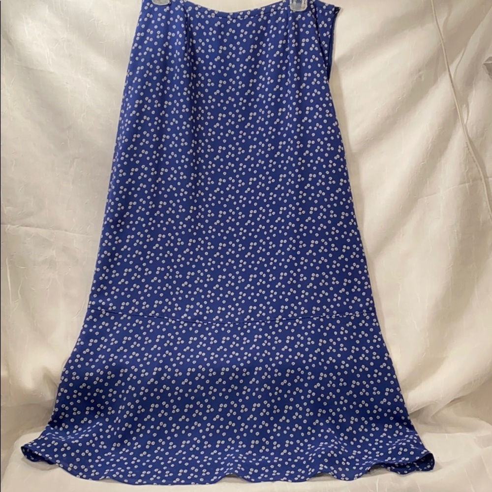 Liz Claiborne lined floral skirt